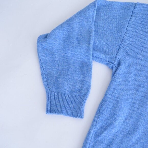 Elizabeth and James Blue Knit Crewneck  Sweater Size XXL - Picture 6 of 10